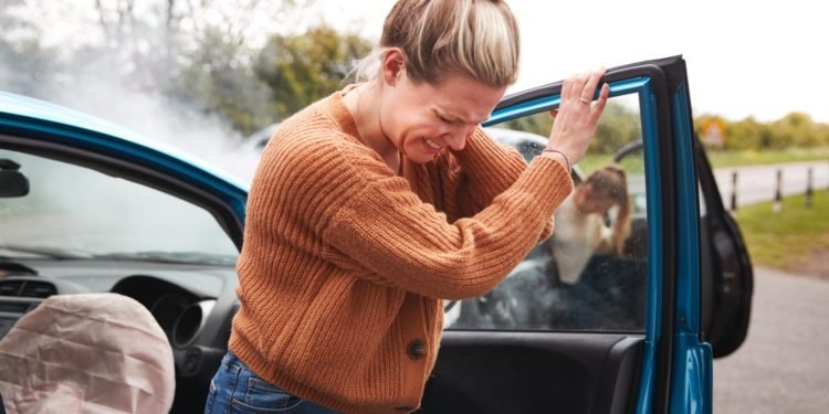 Dopravní nehoda s lehkým zraněním