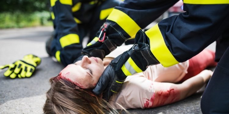 Dopravní nehoda s lehkým zraněním