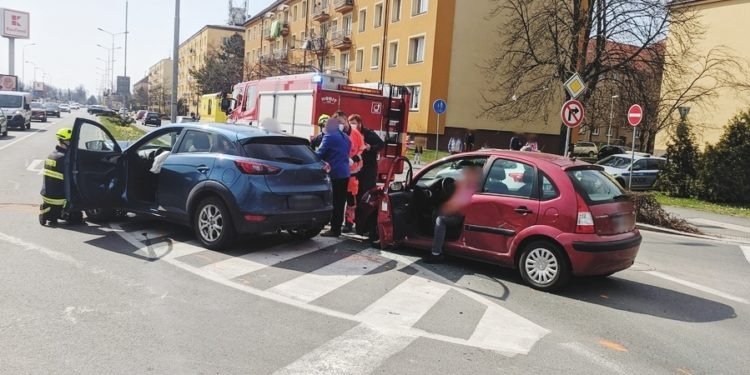 Strážníci byli u nehody ještě dřív, než k ní došlo