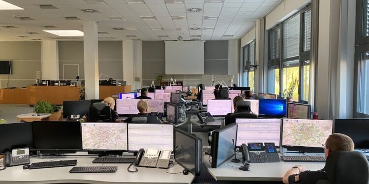 Prahu zasáhl velmi silný vítr