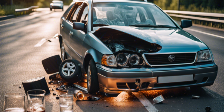 Řidič pod vlivem alkoholu způsobil škodu za desítky tisíc korun